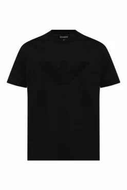 Emporio Armani BLACK T-shirt with logo