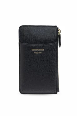 Emporio Armani BLACK Wallet with logo