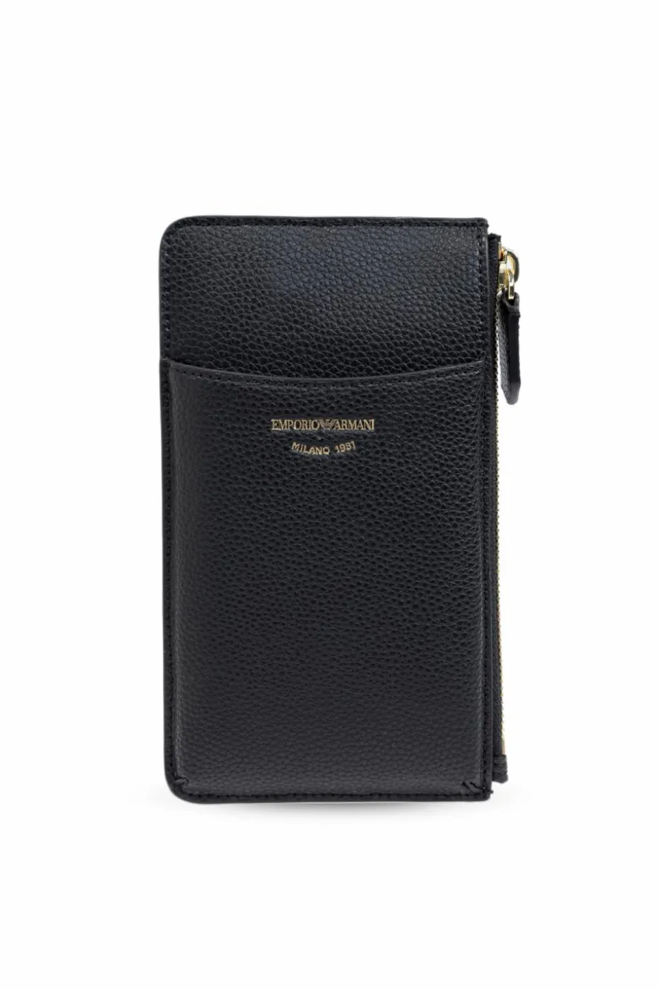 Emporio Armani BLACK Wallet with logo