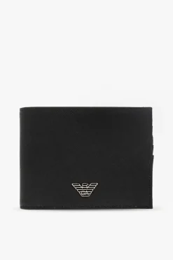 Emporio Armani BLACK Wallet with logo