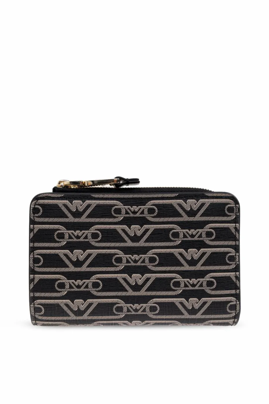 Emporio Armani BLACK Wallet with logo