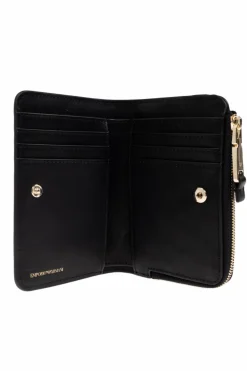 Emporio Armani BLACK Wallet with logo