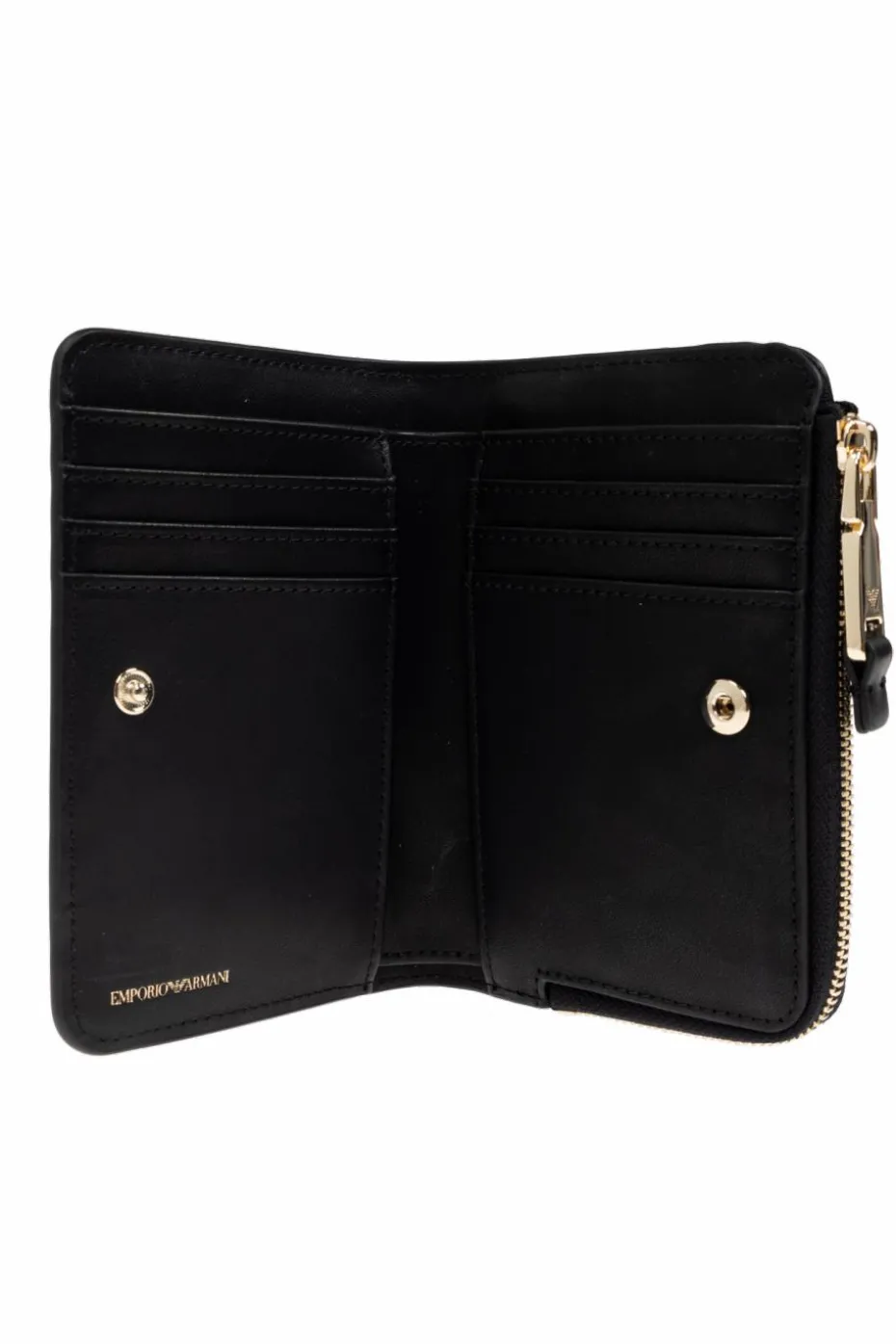 Emporio Armani BLACK Wallet with logo