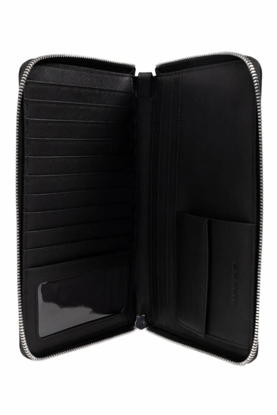 Emporio Armani BLACK Wallet with logo