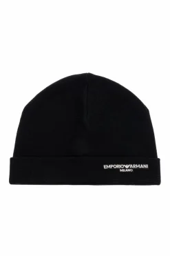 Emporio Armani BLACK Wool hat