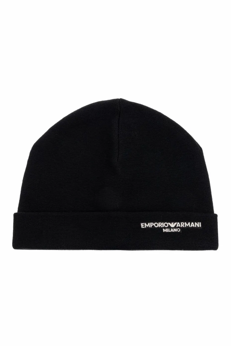 Emporio Armani BLACK Wool hat