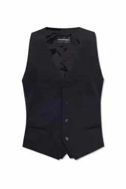 Emporio Armani BLACK Wool Vest