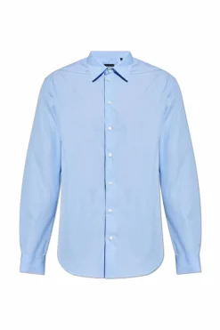Emporio Armani BLUE Cotton shirt