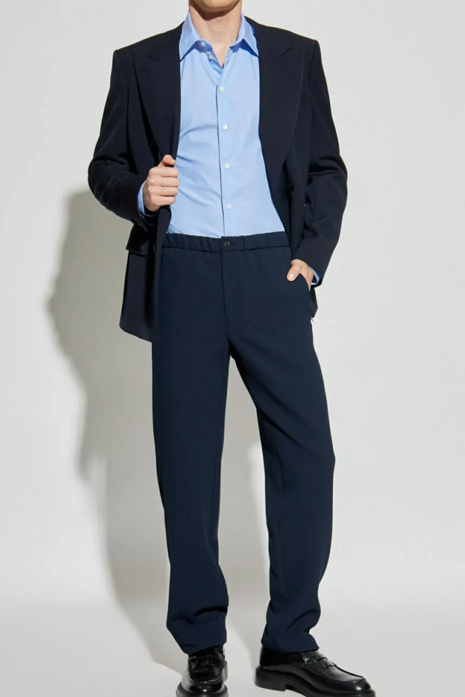 Emporio Armani BLUE Cotton shirt