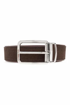 Emporio Armani BROWN Leather belt
