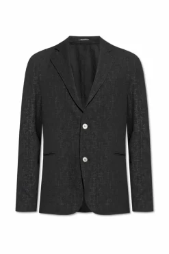 Emporio Armani GREY Blazer with open lapels