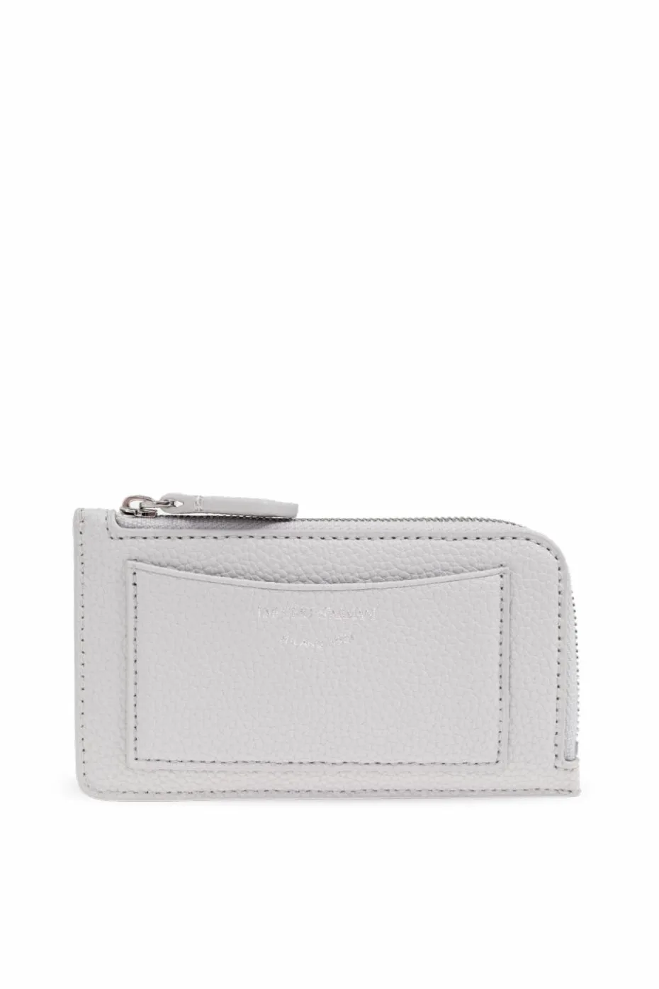 Emporio Armani GREY Leather card case