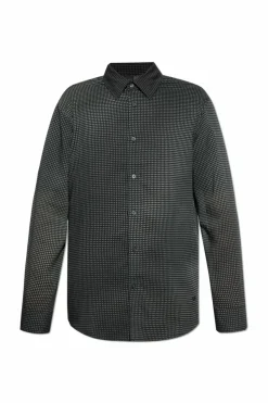 Emporio Armani GREY Patterned shirt