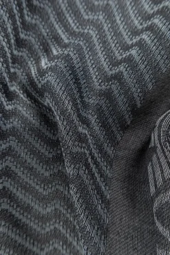 Emporio Armani GREY Patterned scarf