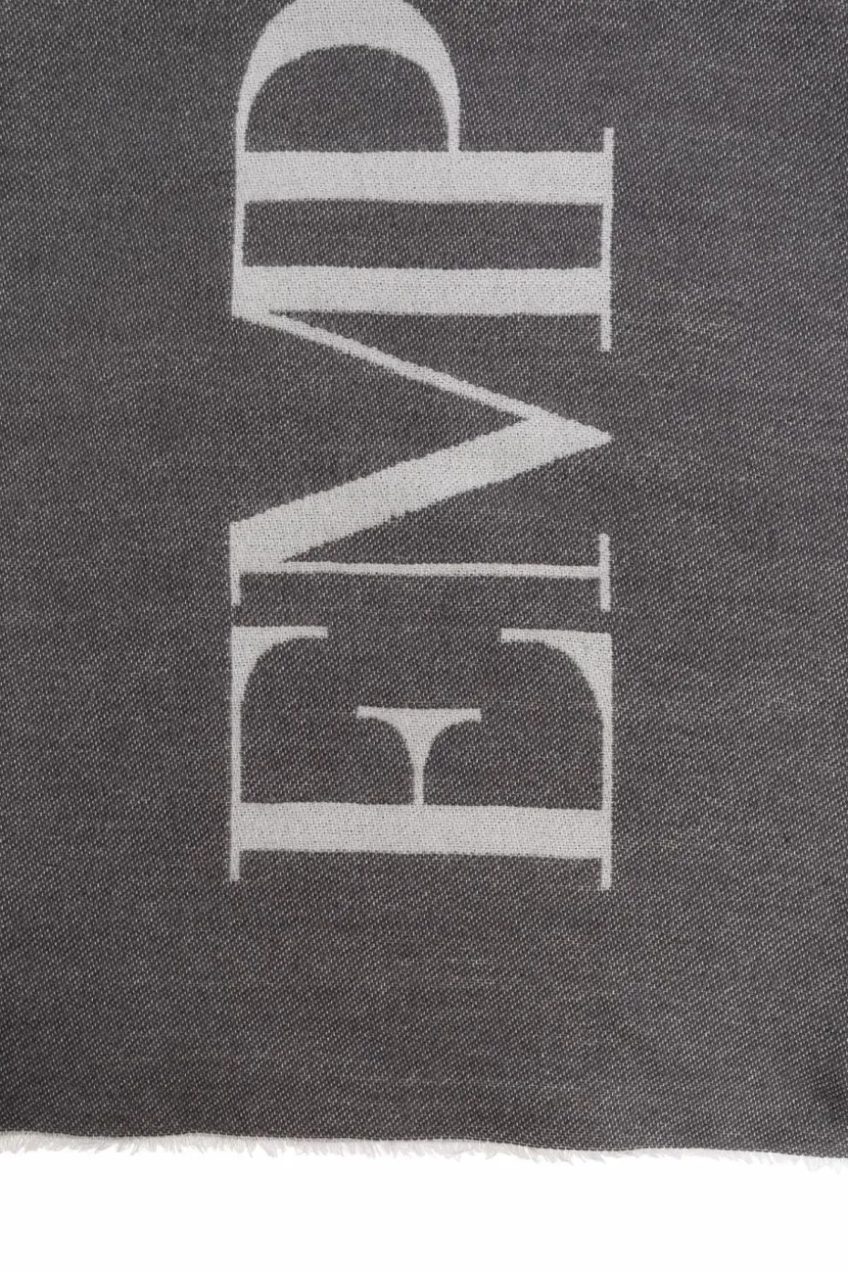 Emporio Armani GREY Scarf with logo