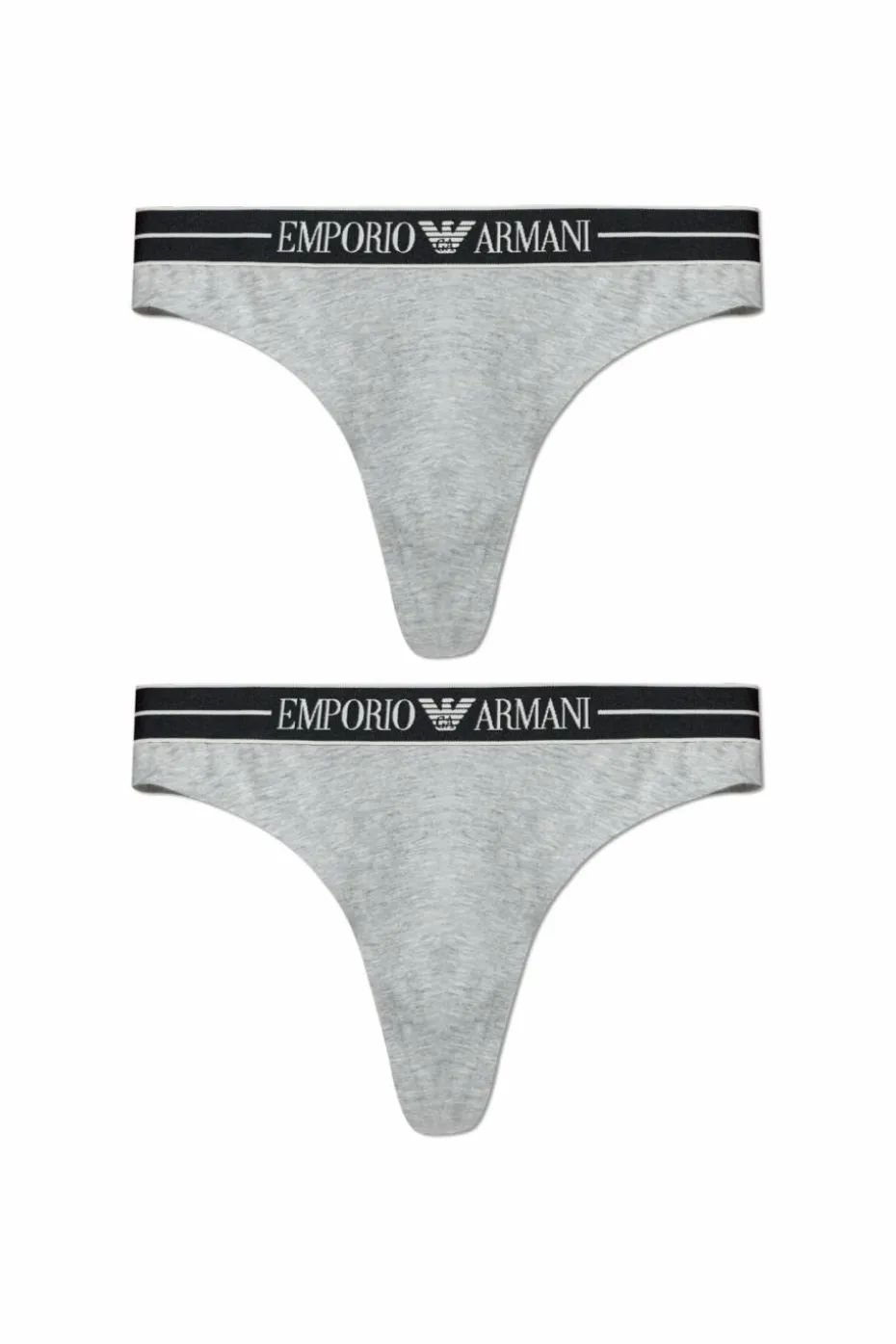 Emporio Armani GREY Two-pack of figs