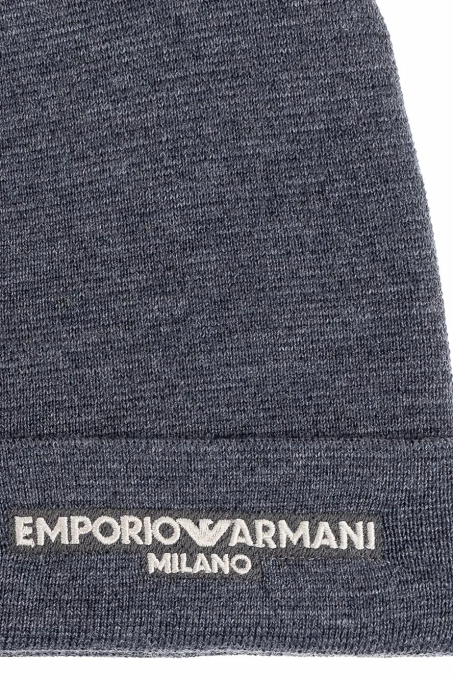 Emporio Armani GREY Woolen hat