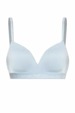 Emporio Armani light blue Bra from the Sustainability collection