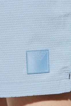 Emporio Armani light blue Swim trunks