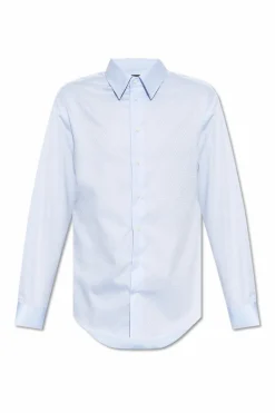 Emporio Armani light blue Cotton shirt