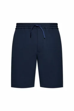 Emporio Armani NAVY BLUE Shorts with pockets