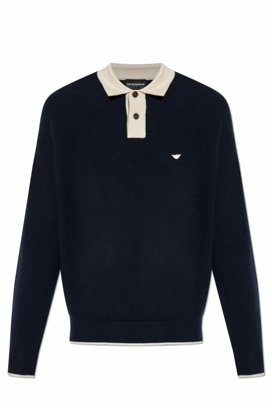 Emporio Armani NAVY BLUE Polo sweater