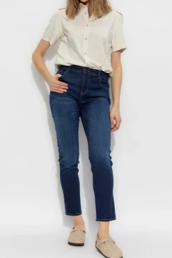 Emporio Armani NAVY BLUE Jeans with tapered legs