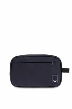 Emporio Armani NAVY BLUE Cosmetic bag with logo