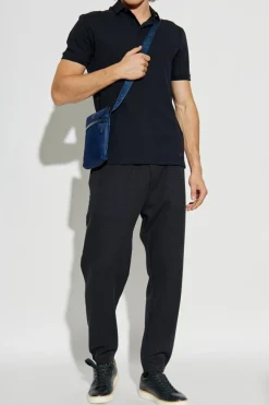 Emporio Armani NAVY BLUE Cotton polo