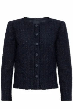 Emporio Armani NAVY BLUE Tweed Jacket