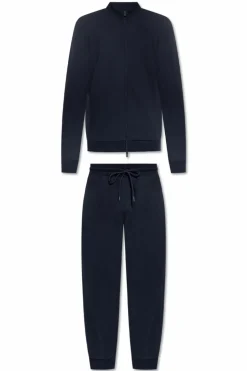 Emporio Armani NAVY BLUE Tracksuit set: sweatshirt and pants