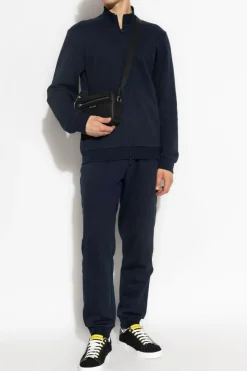 Emporio Armani NAVY BLUE Tracksuit set: sweatshirt and pants