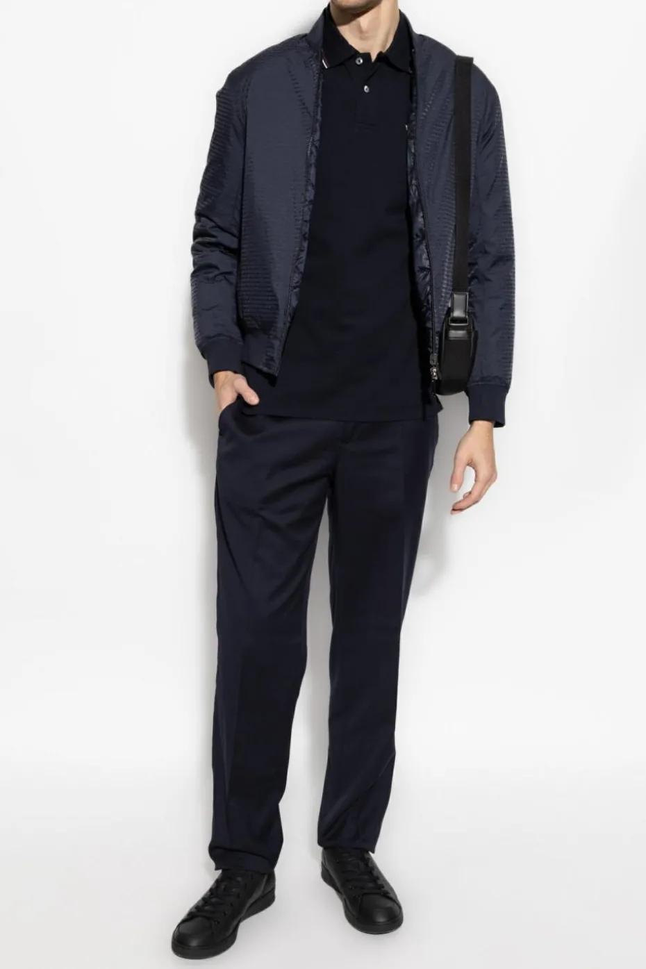 Emporio Armani NAVY BLUE Polo with logo