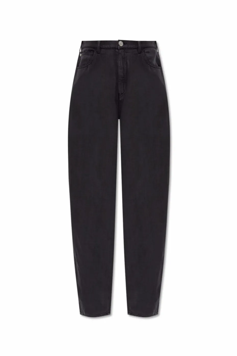 Emporio Armani NAVY BLUE High-waisted pants