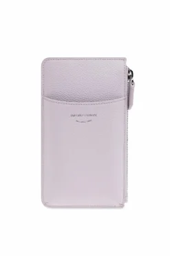 Emporio Armani PINK Wallet with cellphone pocket