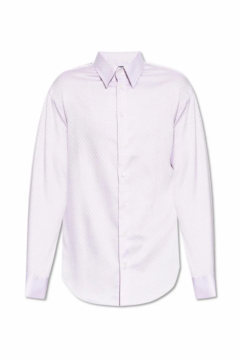 Emporio Armani PURPLE Cotton shirt