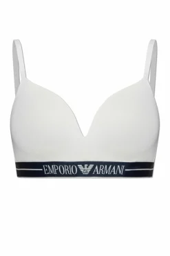 Emporio Armani WHITE Cotton bra