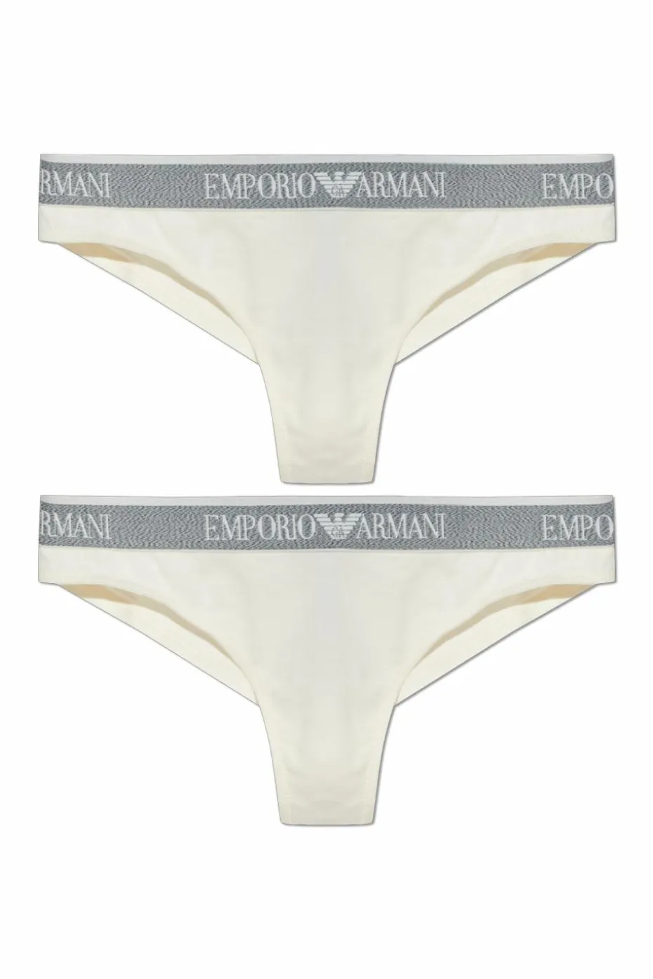 Emporio Armani WHITE Fig two-pack