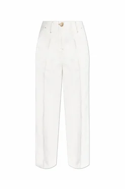 Emporio Armani WHITE High-waisted jeans