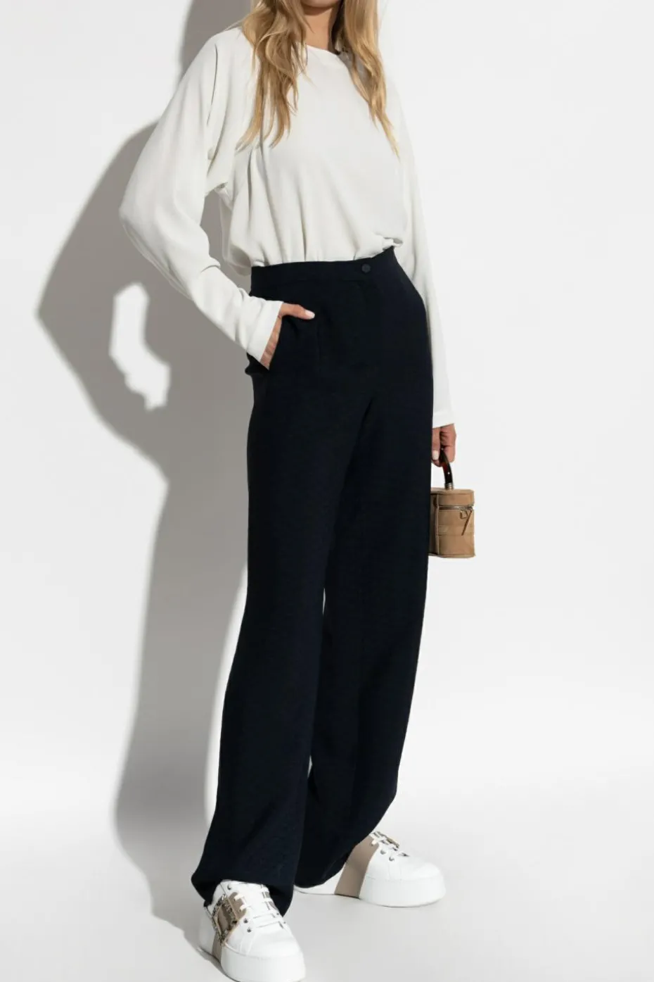 Emporio Armani WHITE Long-sleeve top