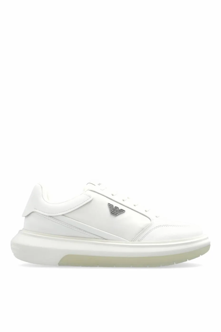 Emporio Armani WHITE Sneakers with logo