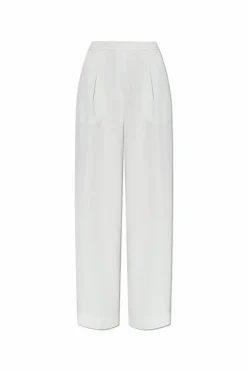 Emporio Armani WHITE Straight-leg pants