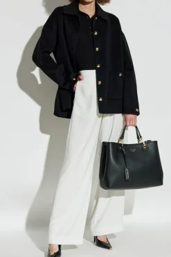 Emporio Armani WHITE Straight-leg pants