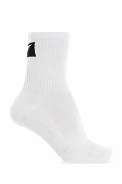 Emporio Armani WHITE Three-pack of socks with logo