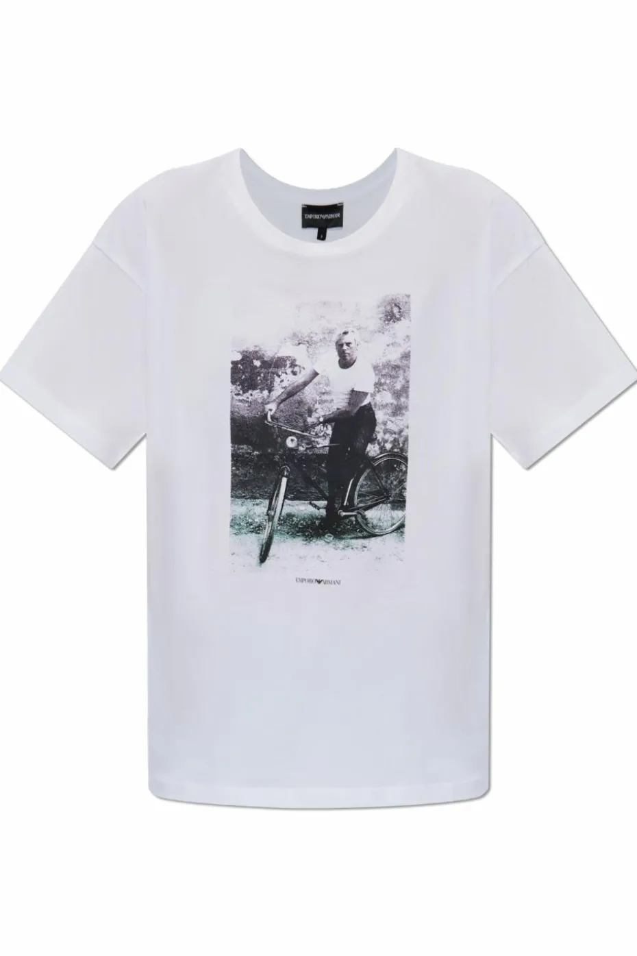 Emporio Armani WHITE T-shirt with print