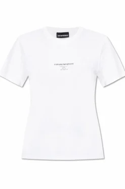 Emporio Armani WHITE T-shirt with logo
