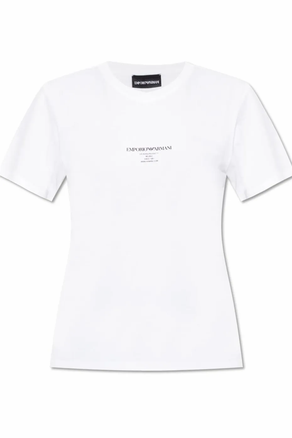 Emporio Armani WHITE T-shirt with logo