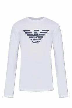 Emporio Armani WHITE T-shirt with logo