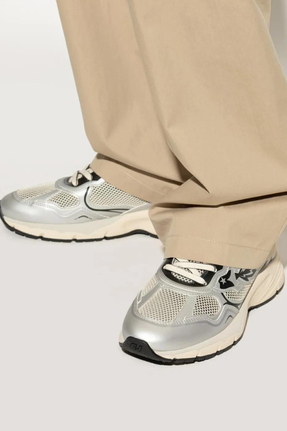 Enterprise Japan GREY Sneakers ‘Run Rocket Low’