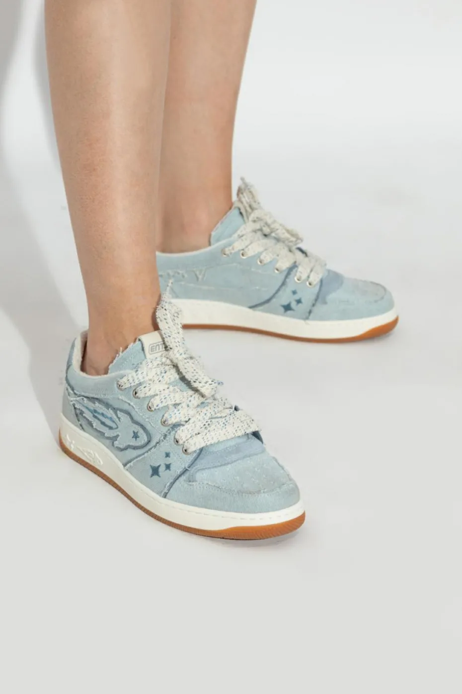 Enterprise Japan light blue Athletic shoes ‘Egg Rocket Low’